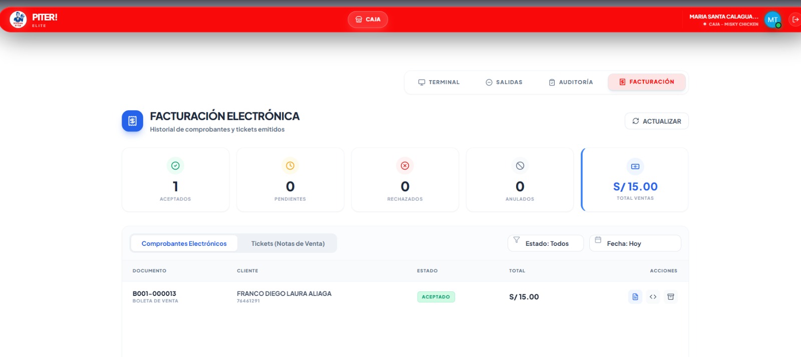 Facturación Electrónica