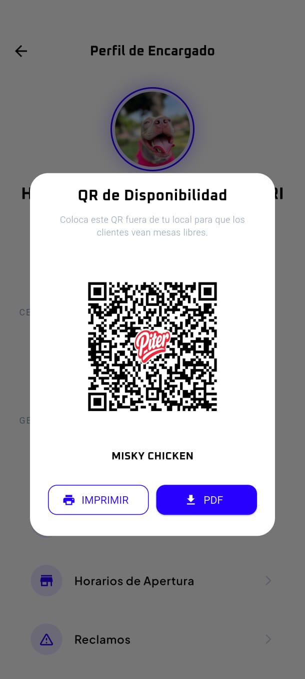 Carta Digital QR